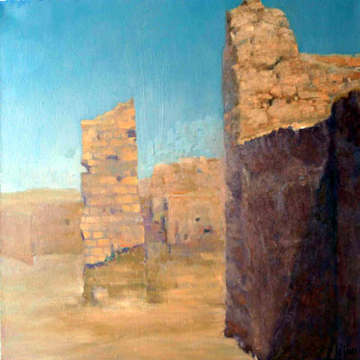 逝去的家园――李坚油画展