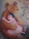 TEARS 97X130CM 布面油画 2008年