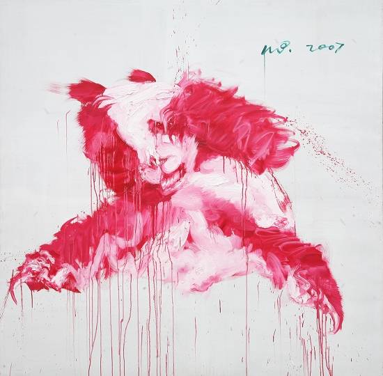 草间英雄200X200CM布面油彩2007
