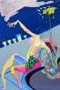 被窥视中的滋养 180-120cm 布面油画