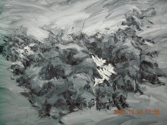 灰迹6。200乘200cm