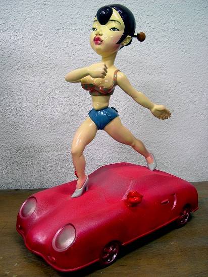 美丽人生 永恒的追求尺寸95cmx50cmx30cm