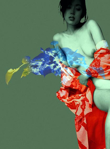 《女人与花》 摄影 5