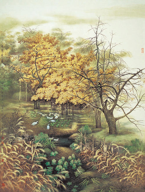 国画作品十三