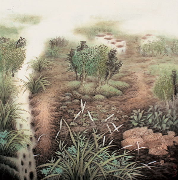国画作品九