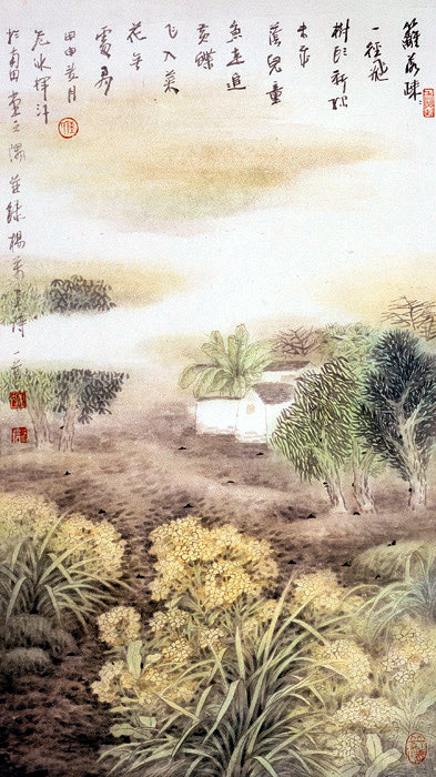 国画作品五