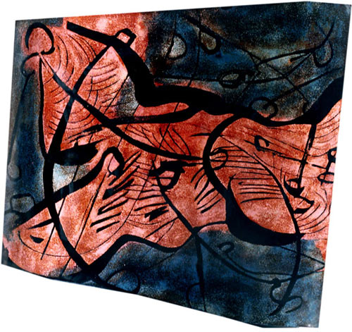漆画作品20