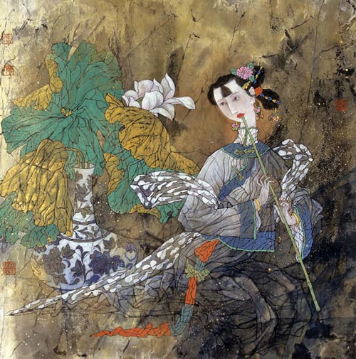 对镜