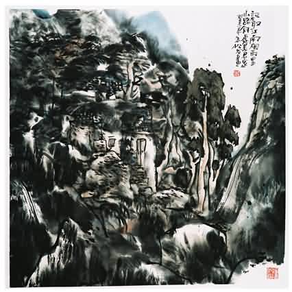 “山路斜处是君家”