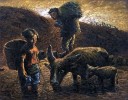 1992年作 夕阳