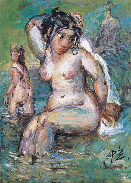 2004年作 浴女