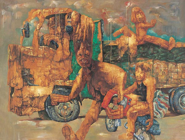1995年作 物欲者
