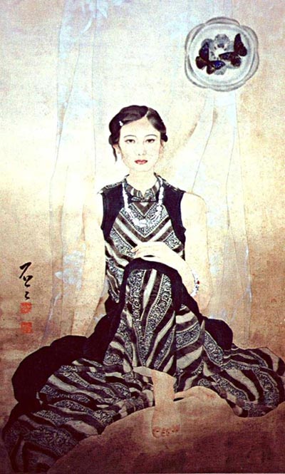 蓝蝴蝶